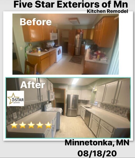 Before & After Kitchen remodel in Minnetonka, MN (1)