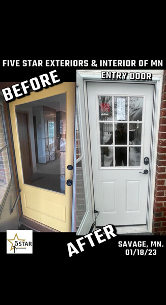 Before And After Door Replacement Services in Savage, MN (1)
