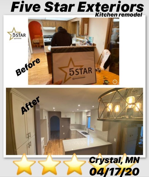 Kitchen remodel in Crystal, MN (1)