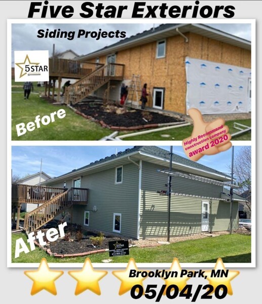 Before & After Siding in Brooklyn Park, MN (1)