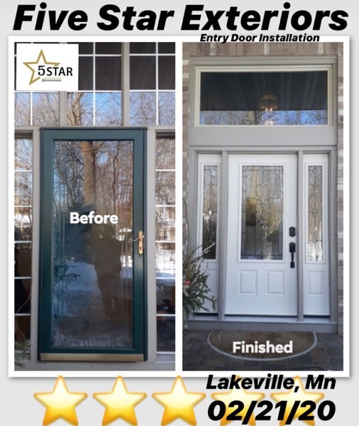 Before & After Entry Door Installation in Lakeville, MN (1)