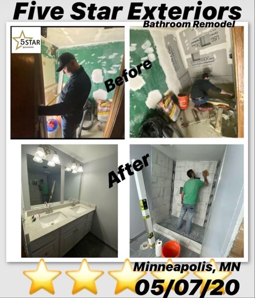 Before & After Bathroom Remodeling in Minneapolis, MN (1)