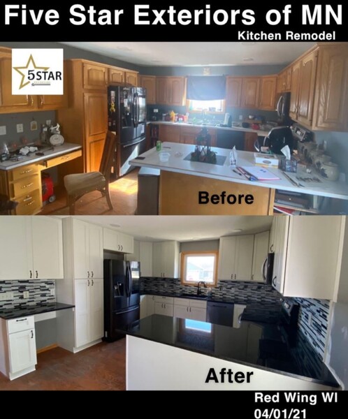 Kitchen Remodel in Redwing, WI (1)