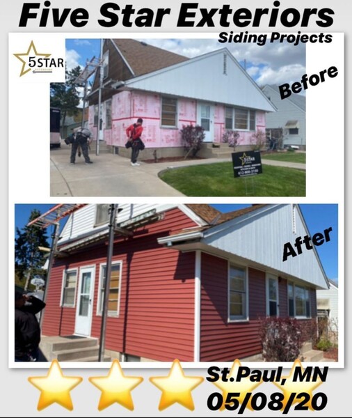 Before & After Siding in St Paul, MN (1)