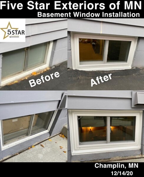 Basement Window Installation in Champlin, MN (1)